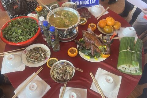 Hội thi ẩm thực dược liệu quốc tế và xác lập kỷ lục Việt Nam về món ăn chế biến từ sâm dây