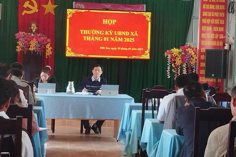 HỌP THƯỜNG KỲ THÁNG 01 NĂM 2025
